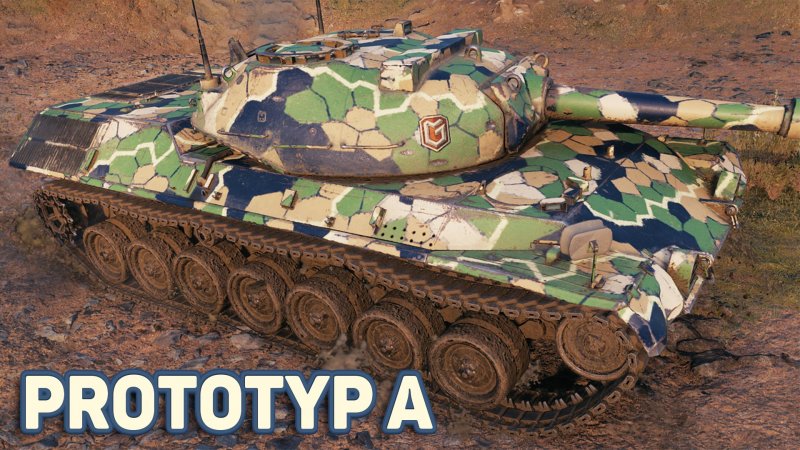 Германия средний танк Leopard Prototype a