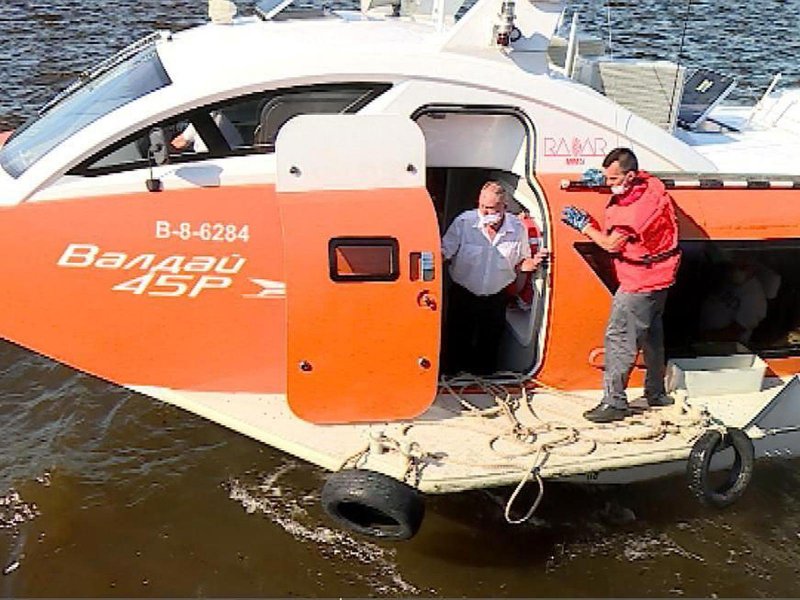 Нижний Новгород Валдай судно на подводных крыльях