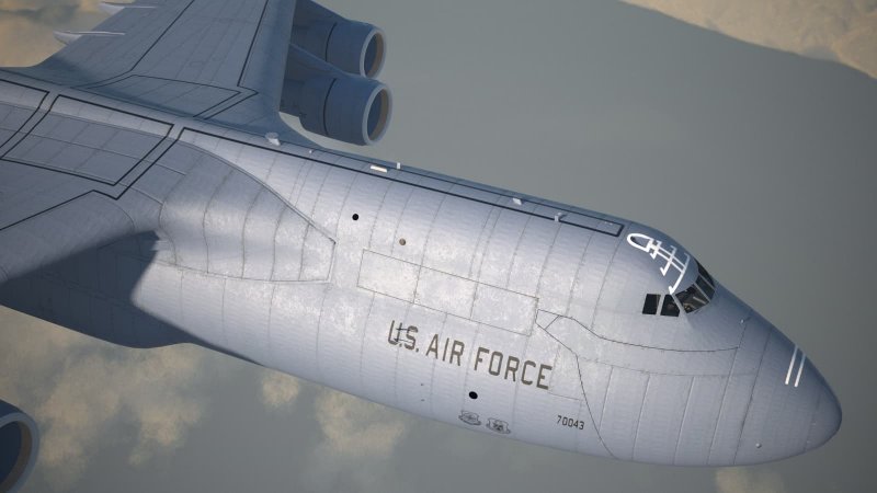 Lockheed c-5 Galaxy фото