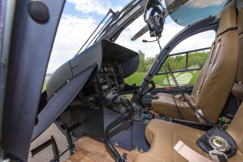 Eurocopter ec145 кабина