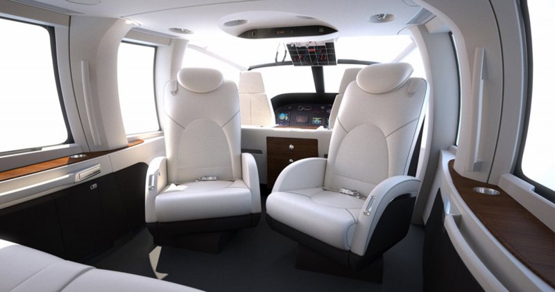 Вертолет AGUSTAWESTLAND aw101 VIP Interior