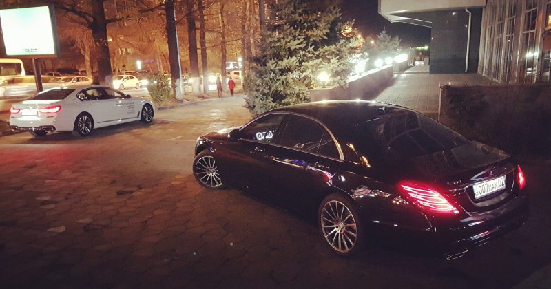 Mercedes s500 w222 Night
