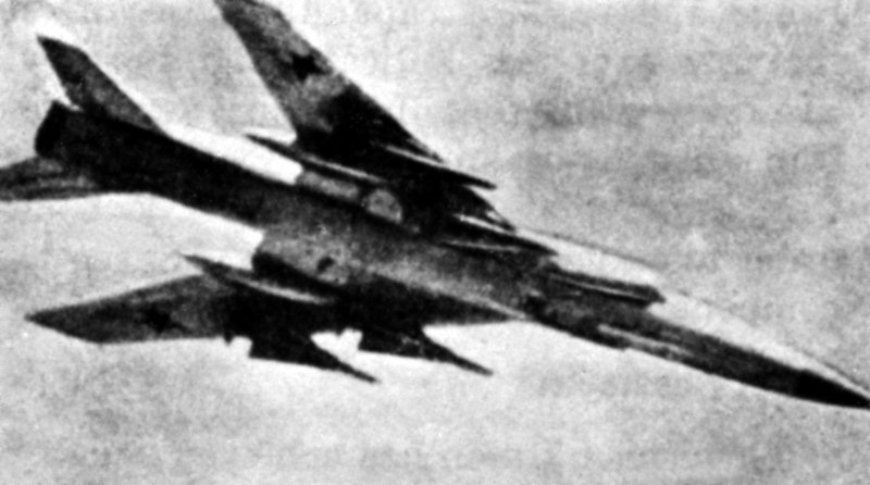 Ту-128 и Су-15 в полете