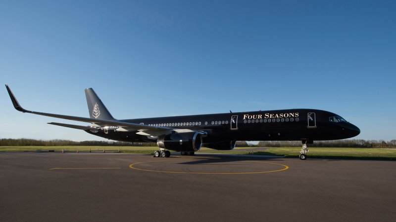 Four Seasons a321lr private Jet