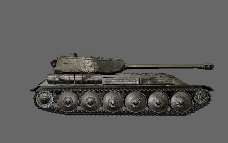 Танк ИС 2 сбоку