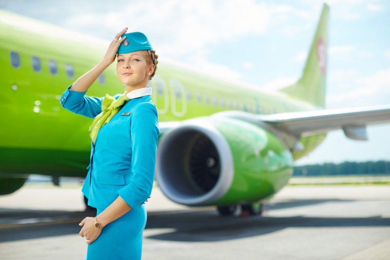 Бортпроводница s7 Airlines