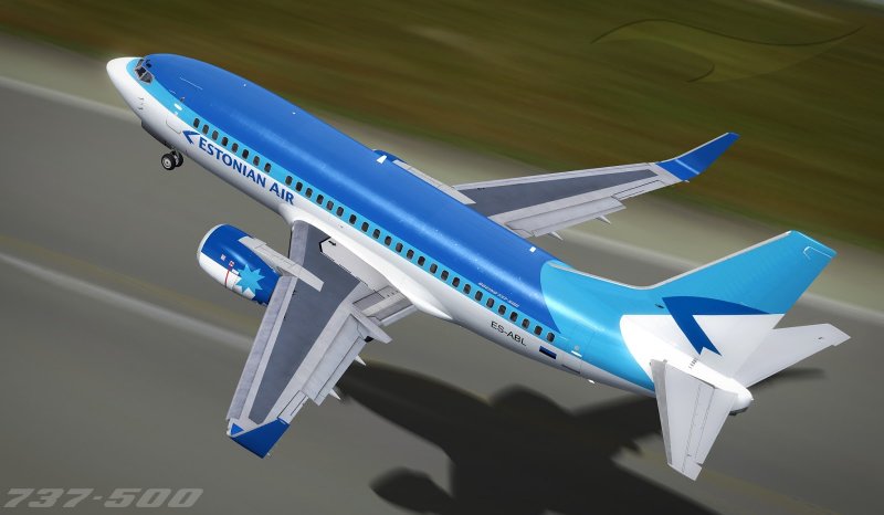 Boeing 737-300 кабина
