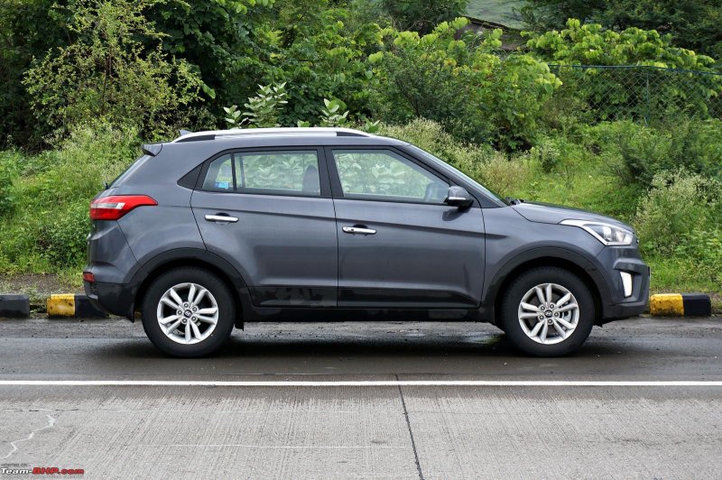 Хендай Крета серая