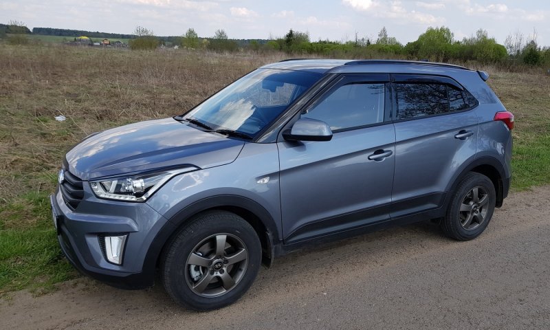 Hyundai Creta серый