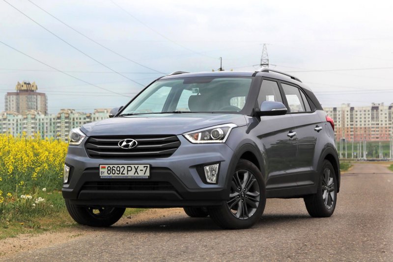Hyundai Creta серый