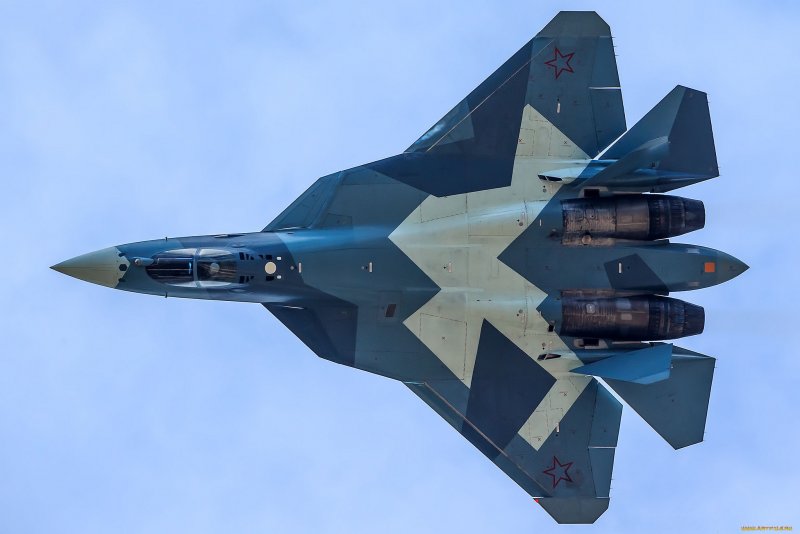 Самолёт истребитель Су 57