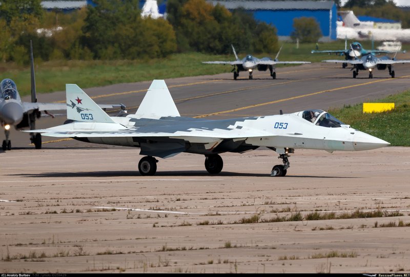 Су-57 кабина