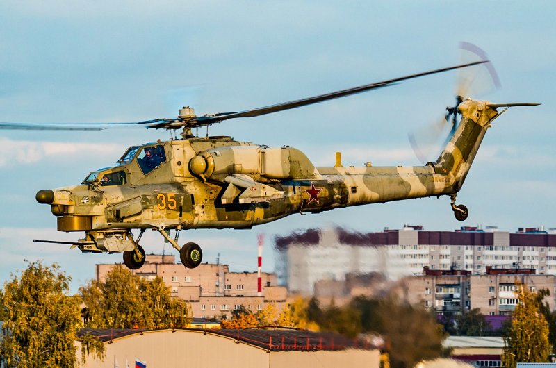 Вертолет ка-52 "Аллигатор"