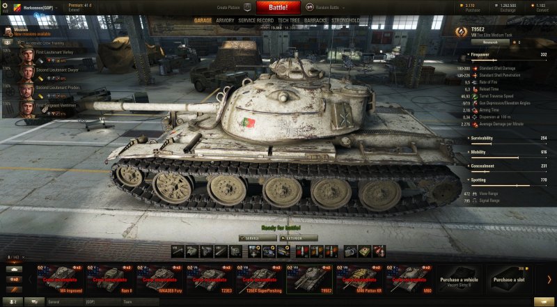 T95e2 танк