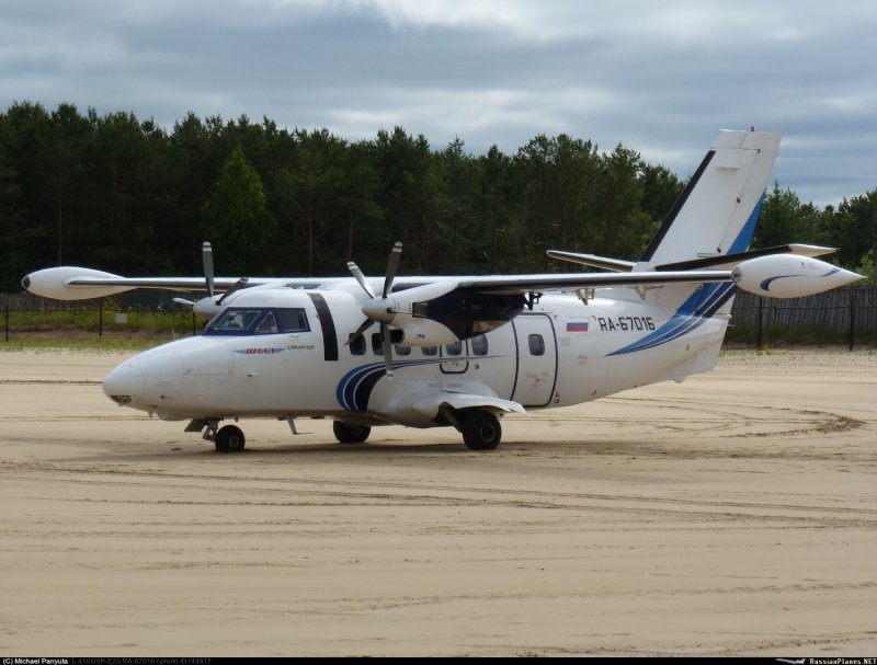 Самолёт л-410 УВП-е20