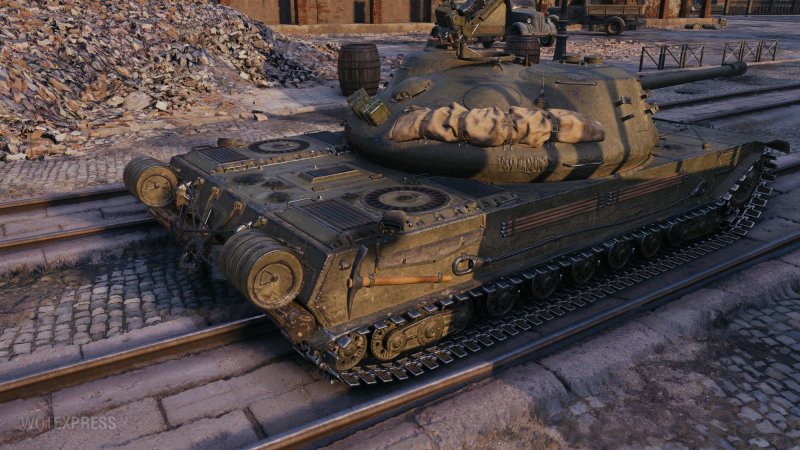 Советский танк к-91