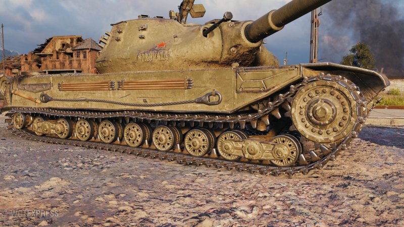 Советский танк к-91