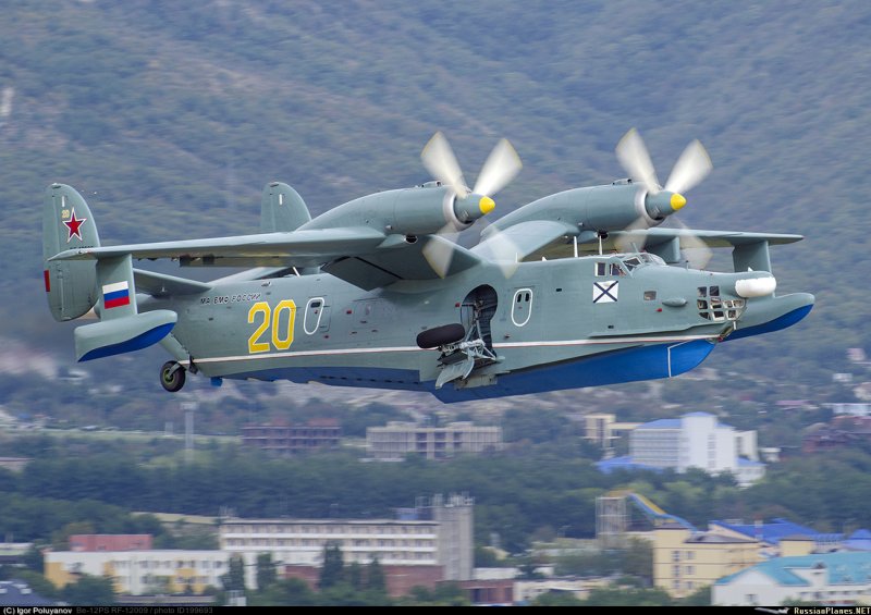 Самолёт амфибия бе-12