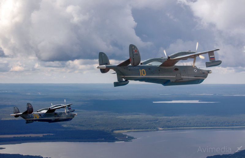 Самолёт амфибия бе-12