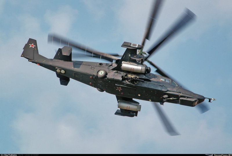 Ударный вертолет ка-50 черная акула