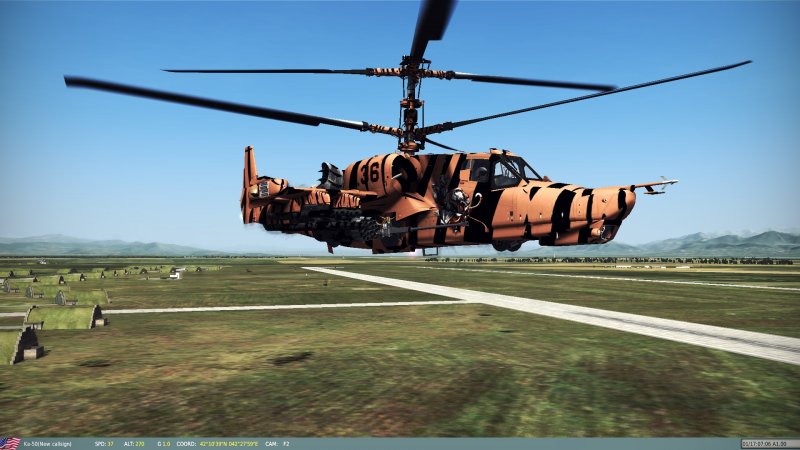 Ударный вертолет ка-50 черная акула