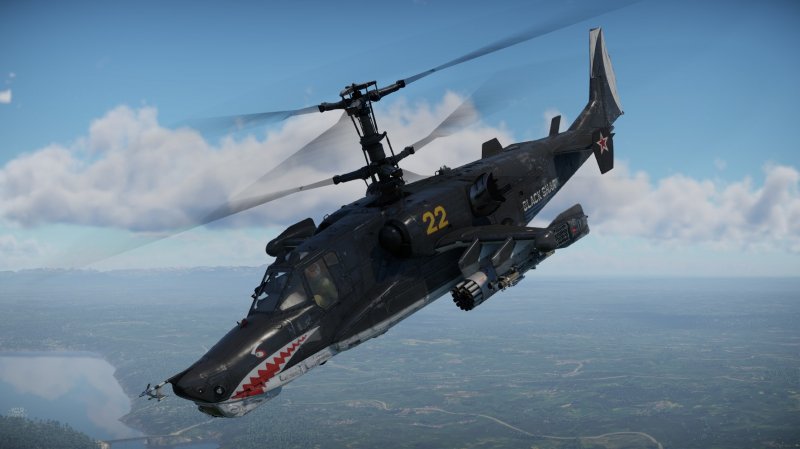 Вертолёт Аллигатор ка-50