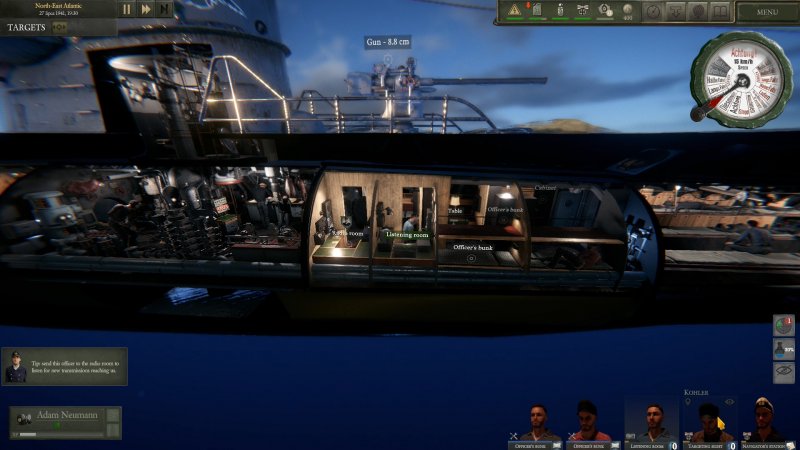 Симулятор подводной лодки Uboat