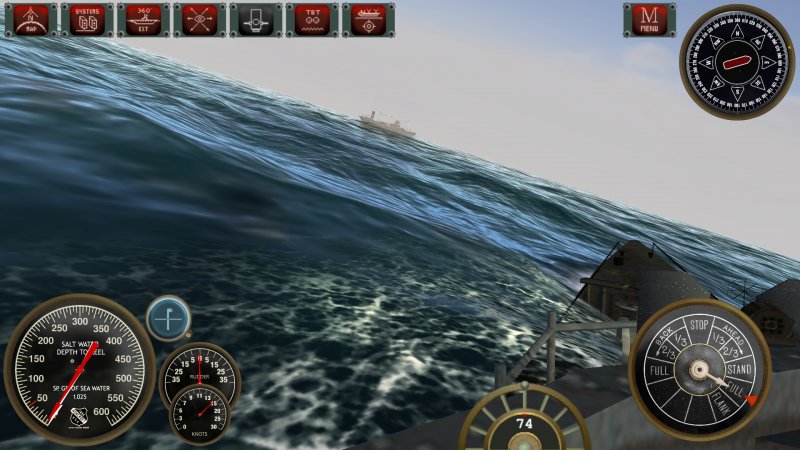 Симулятор подводной лодки Uboat