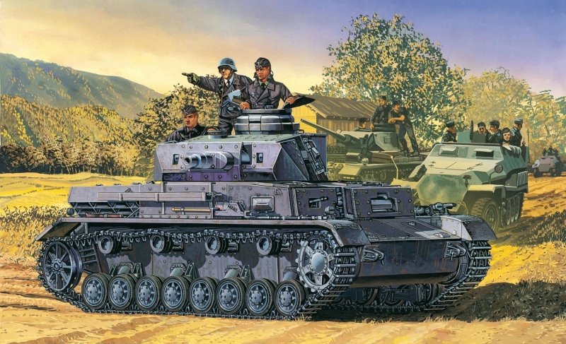 Танк PZ IV 1941