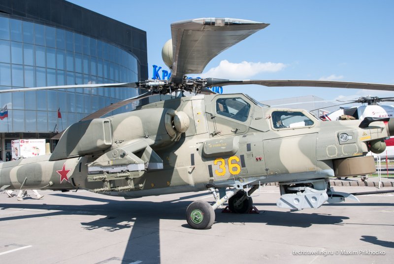 Ми-28нэ кабина