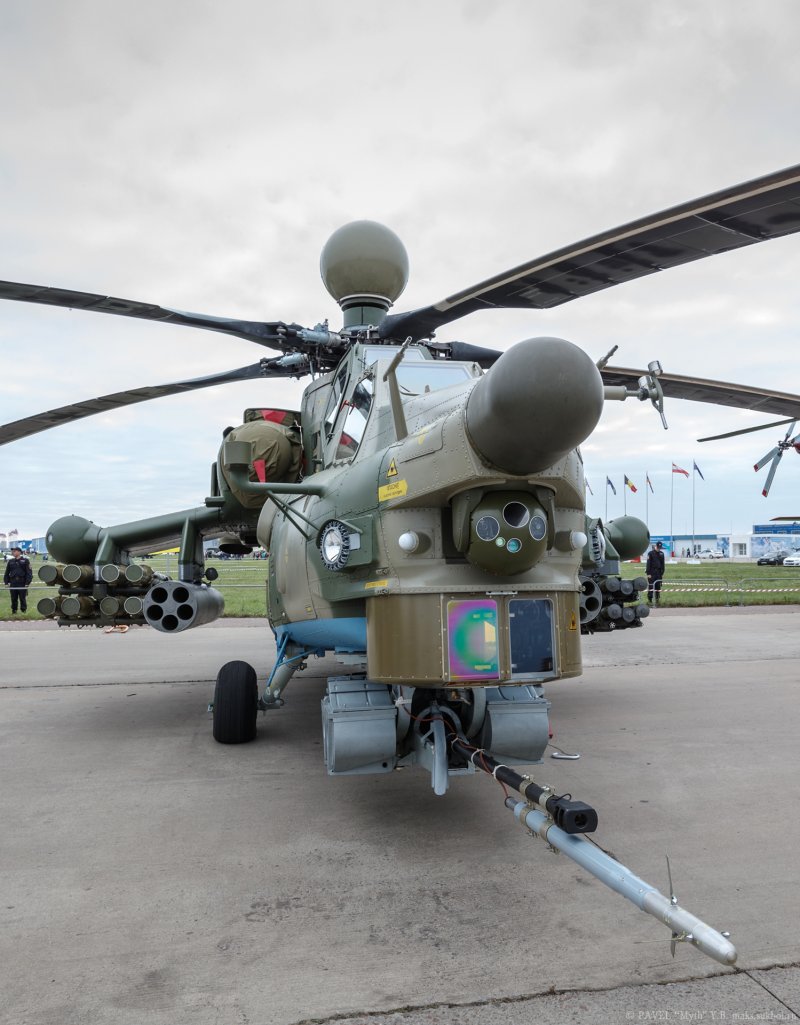 Ми-28н кабина