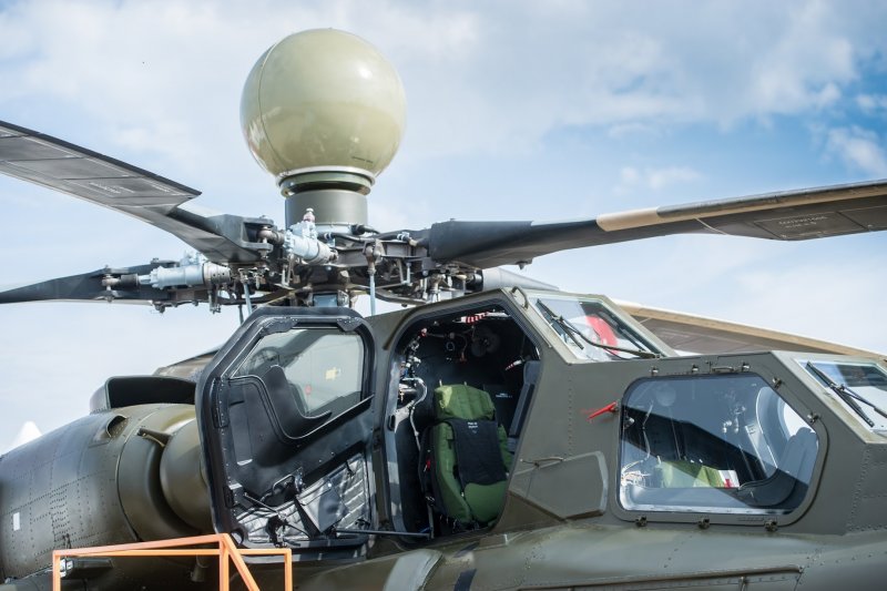 Ми-28н ночной охотник кабина