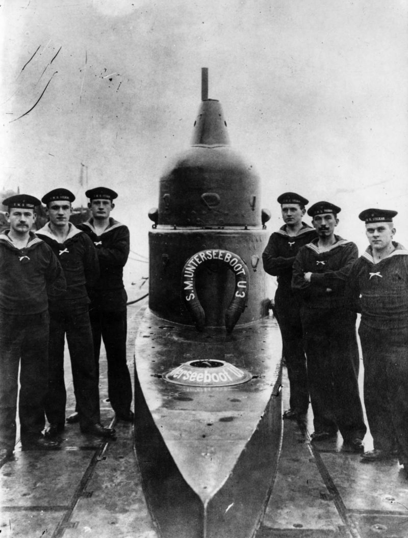 Подводная лодка 1 мировой войны