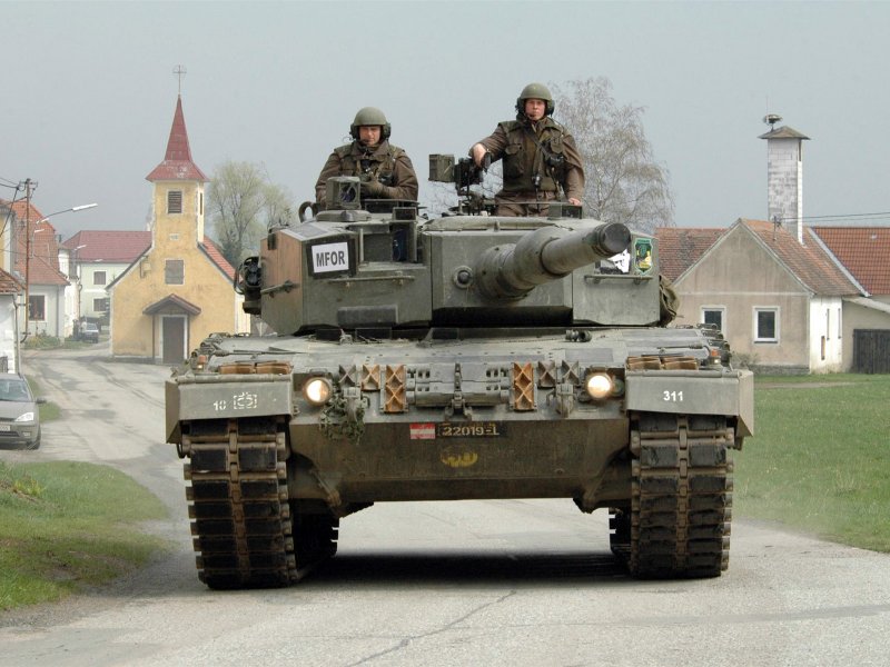 Леопард 2a4 Австрийская версия