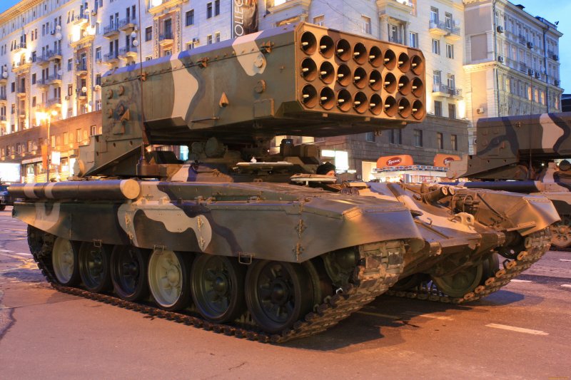 РСЗО ТОС-1а солнцепёк