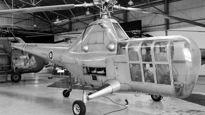 Sikorsky h-19 разрез
