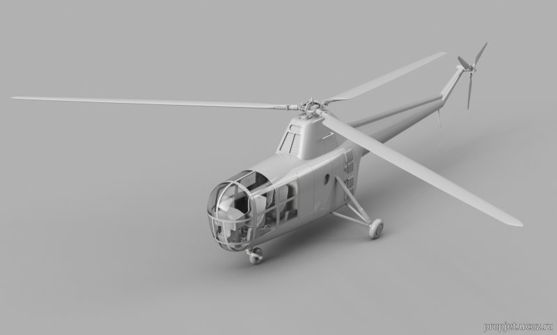 Модель як-100(22) в 1/72