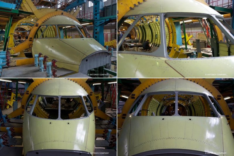 Мс21 носовая часть фюзеляжа