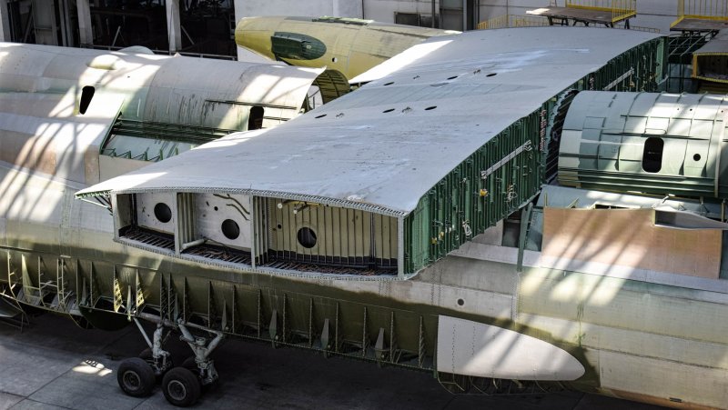 Ан225 Мрия на стапелях
