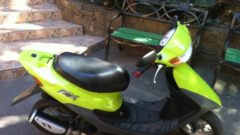 Хонда дио 18 в цвете хаки