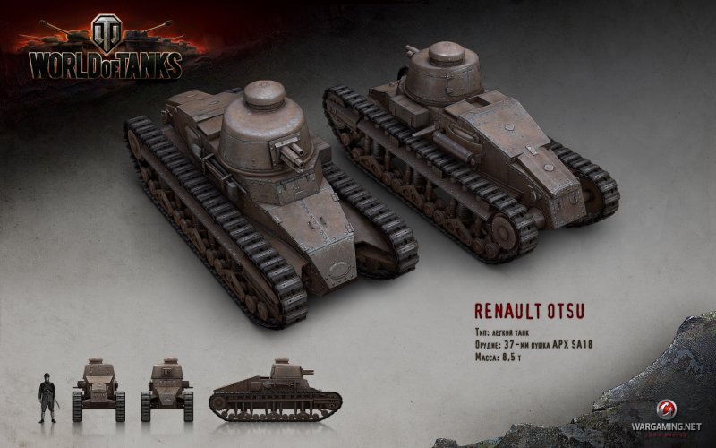 Renault Otsu танк