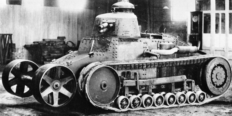 Французский танк Рено ft-17