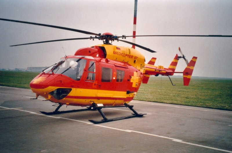BK-117 вертолет