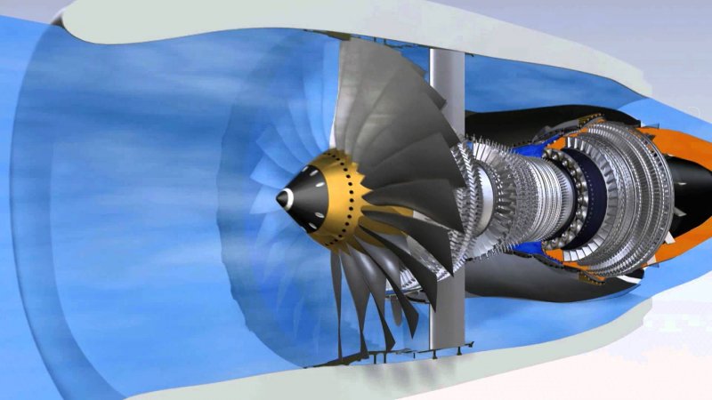 Двигатель cfm56 реверс