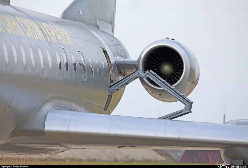 Трап у самолета ту-134
