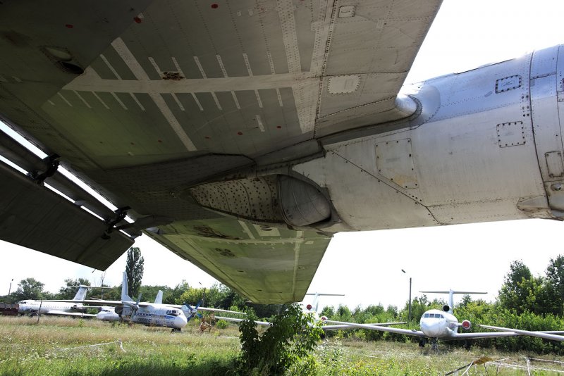 Ту 134 SCS кабина
