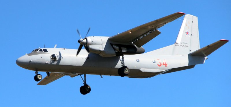 АН-26 посадка без шасси