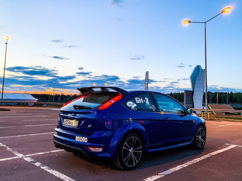 Ford Focus 3 St синий