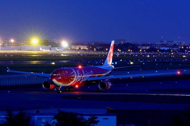 Airbus a330 взлет