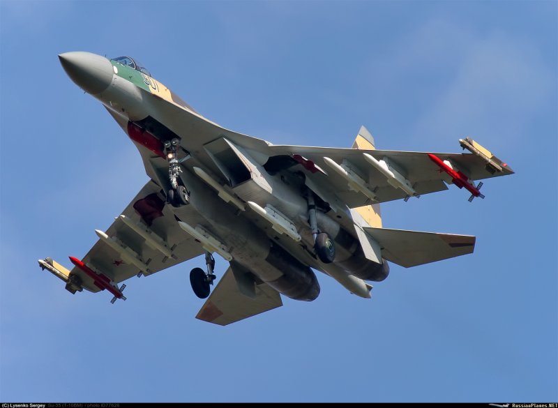 Истребитель Су-35